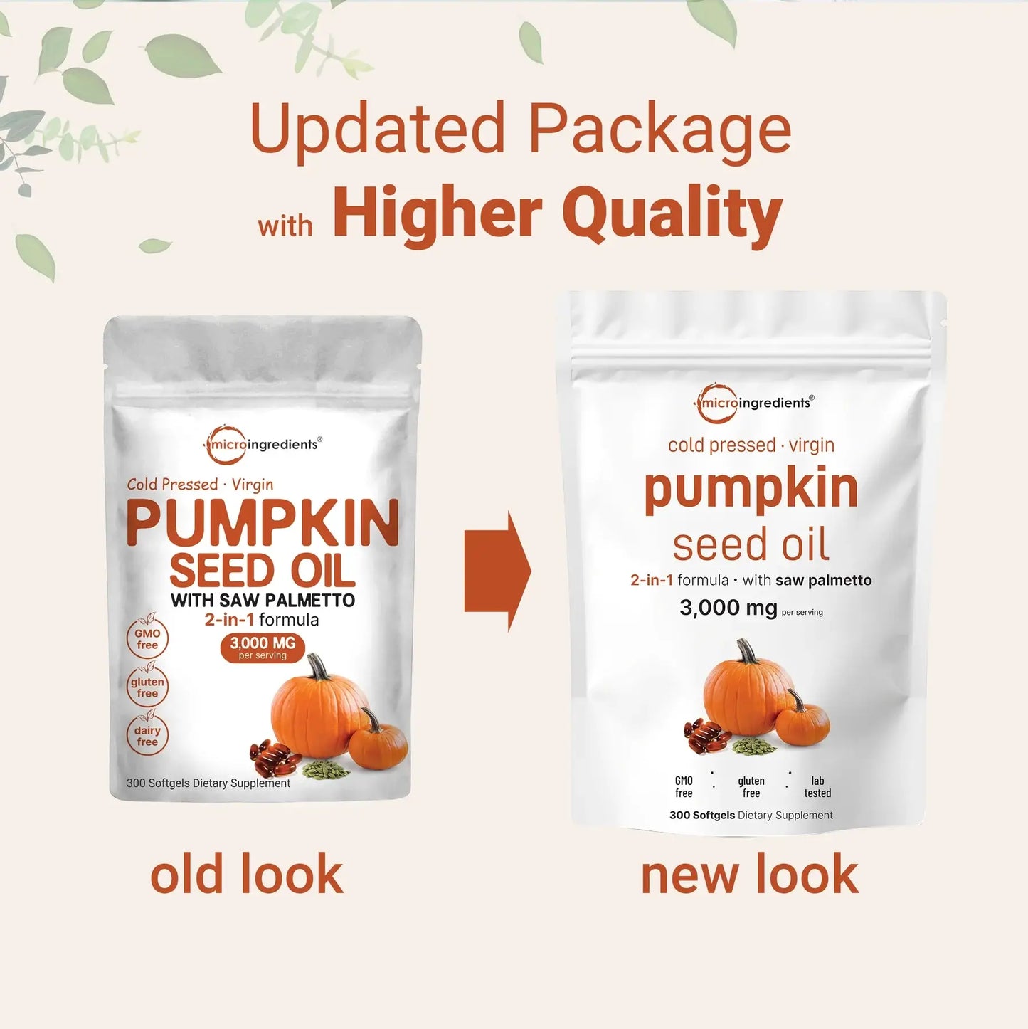 Pumpkin Seed Oil Softgels