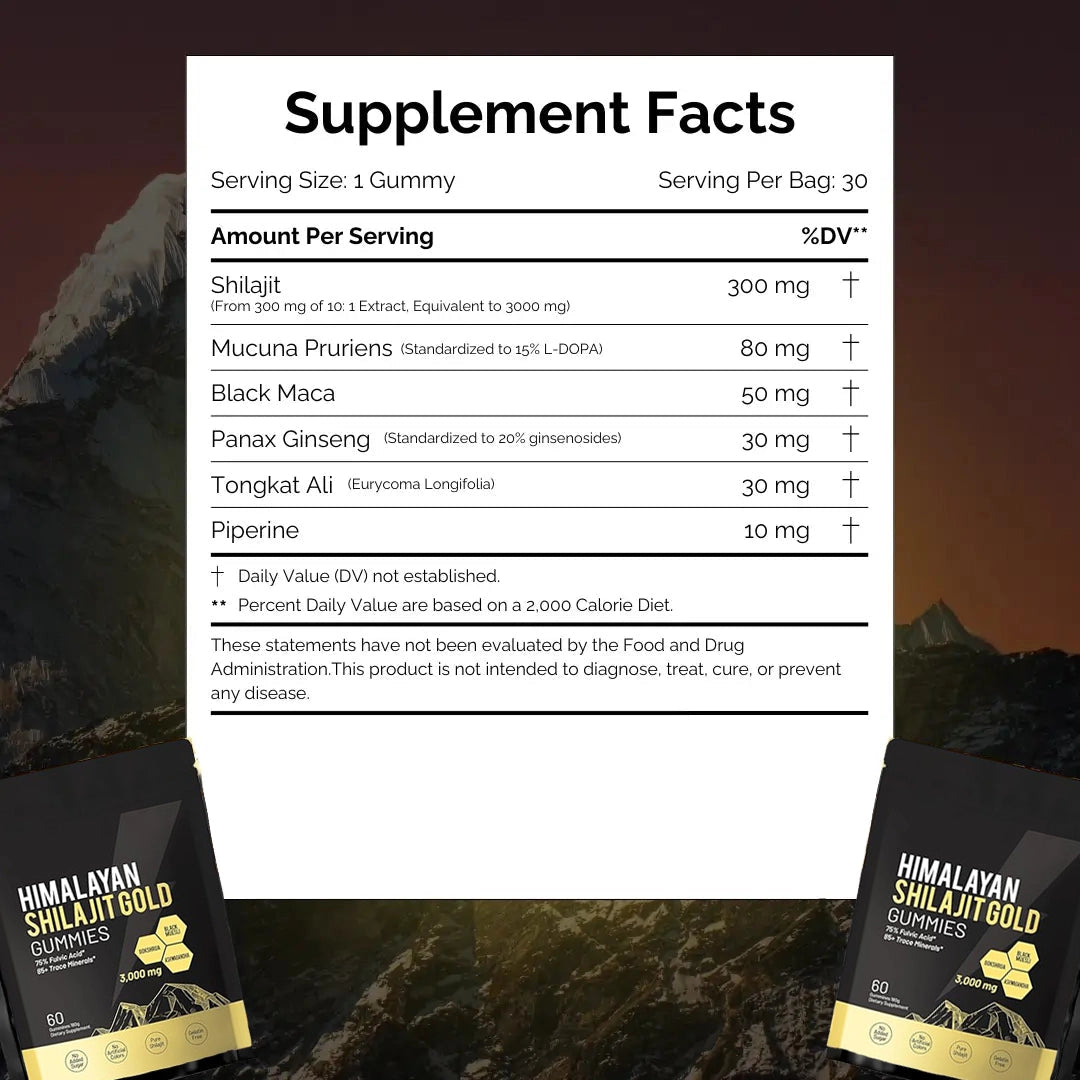 Himalayan Shilajit Gummies