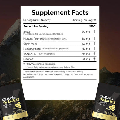 Himalayan Shilajit Gummies
